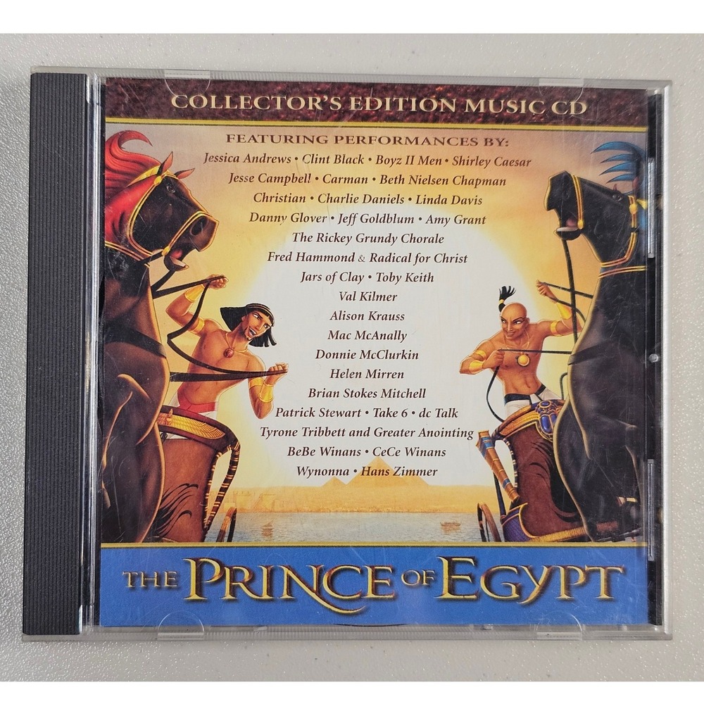 Prince of Egypt Selections Collectors Edition CD Hans Zimmer 1998 600445801127